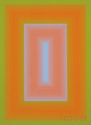 Richard Anuszkiewicz (American, b. 1930) Plate V